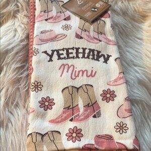 Pink and Brown Western Kitchen Tool Set